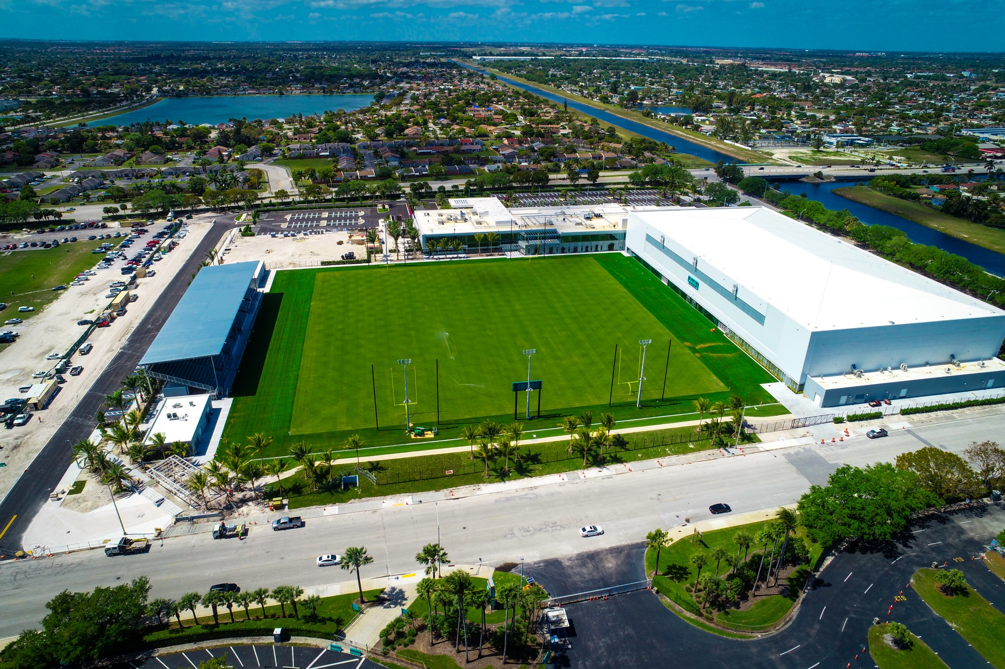 Miami Dolphins Training Facility LTG Sports Turf One Sports Field